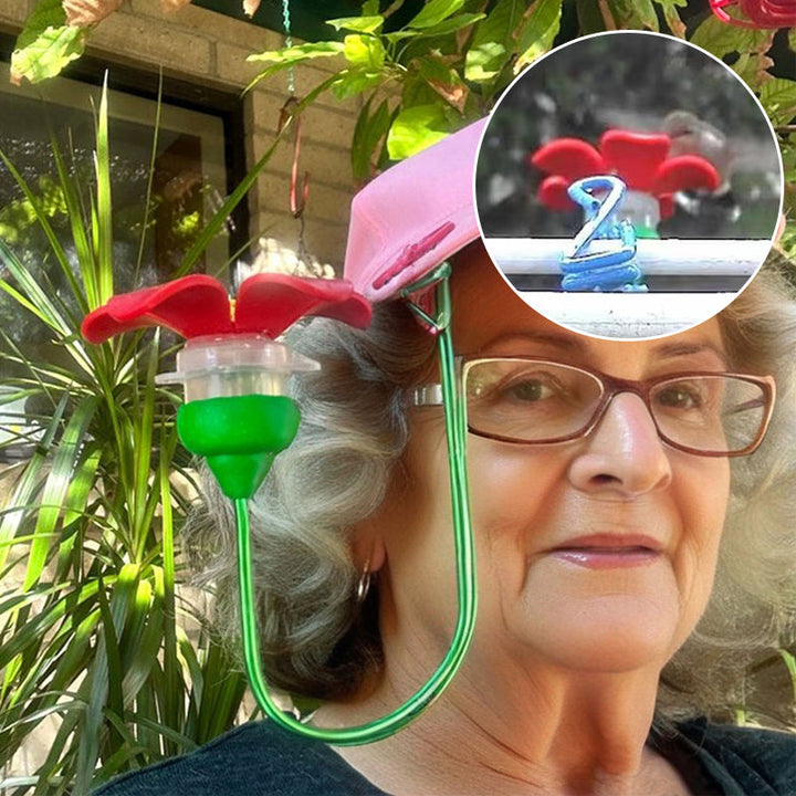 BowLift | Hat Clip Hummingbird Feeder