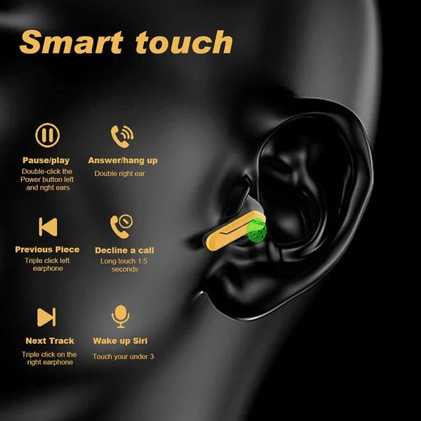BowLift | Wireless Ultra-Low Latency HI-FI Stereo Sound Noise Cancelling Earbuds