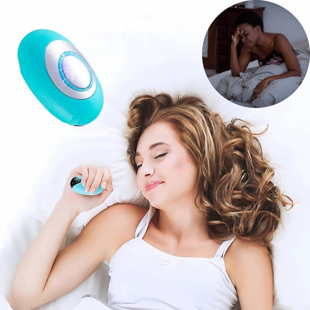 DreamEase Handheld Sleep Aid Device | for Relaxation - Stress and Anxiety Relief - Insomnia Aid Device Bowlift