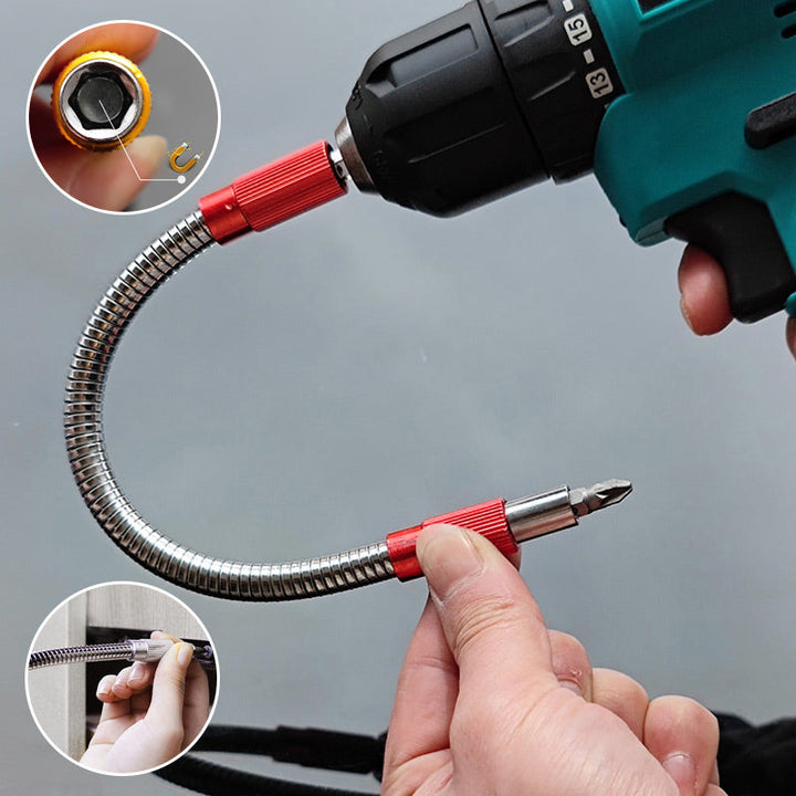 BowLift | Metal Flex Universal Extension Bit Holder (10 pcs)