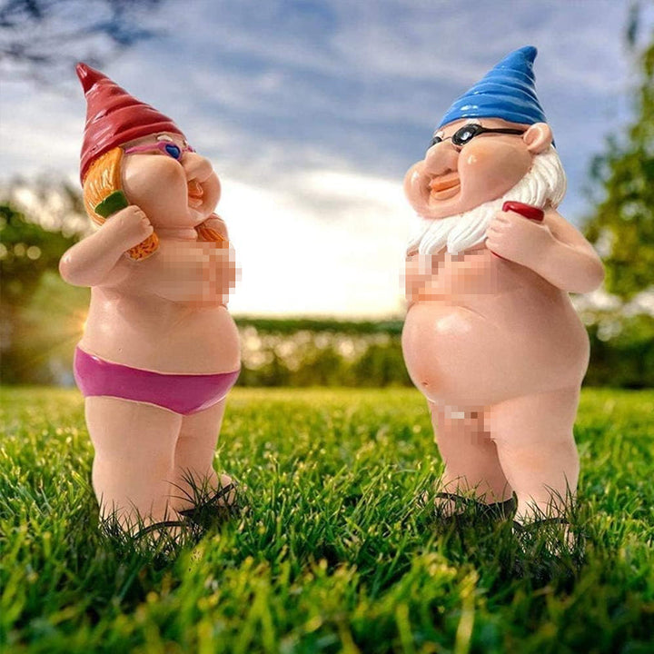 BowLift | Cheeky Garden Gnome Funny Statue