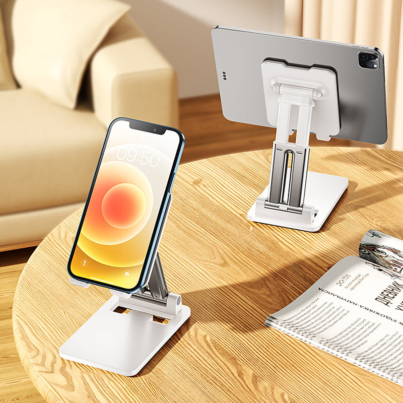 BowLift | Foldable Desktop Phone Tablet Holder Mobile Desk Stand