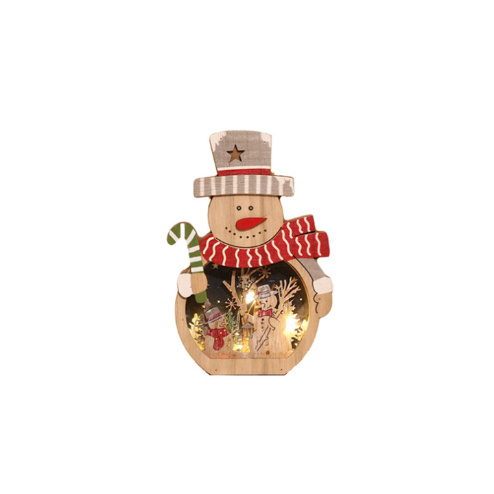 BowLift | LED Christmas Wooden Ornaments Lighting