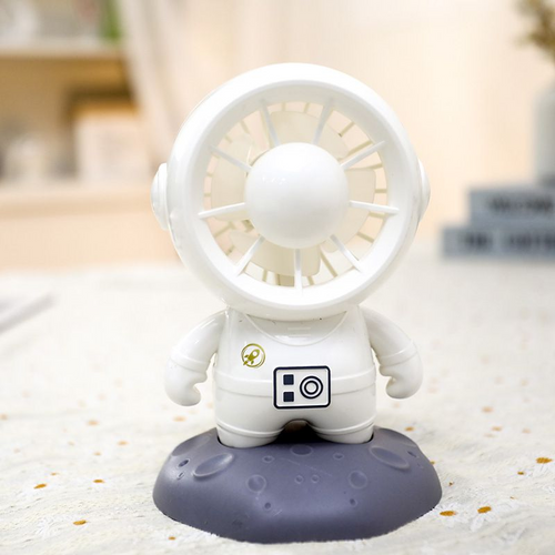 Mini handheld fan, astronaut shape rechargeable handheld fan | Bowlift
