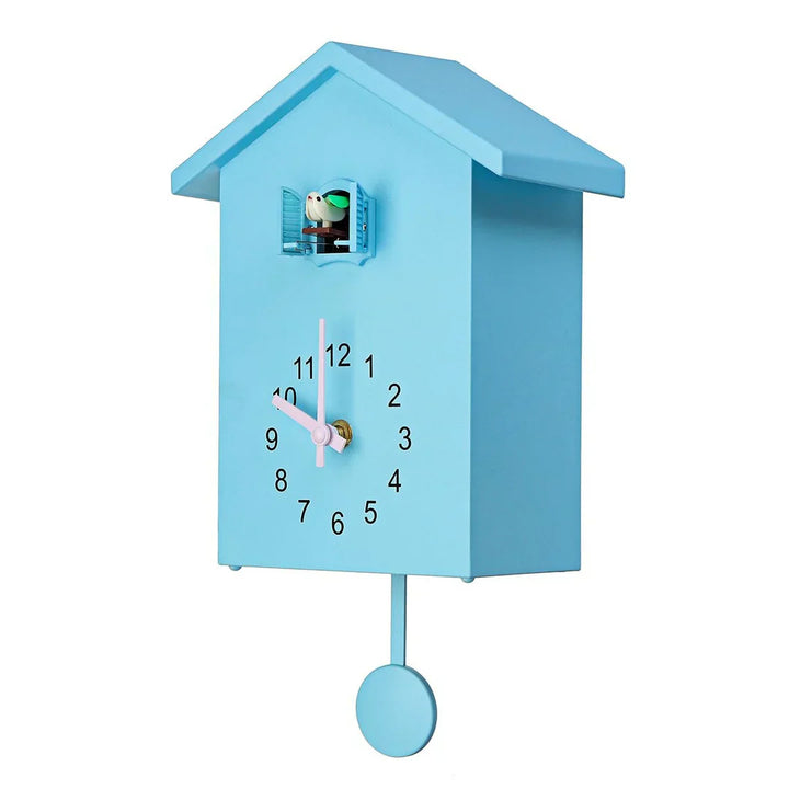 BowLift | Modern Cuckoo Wall Clock – Elegant Minimalist Design with Hourly Cuckoo Sound
