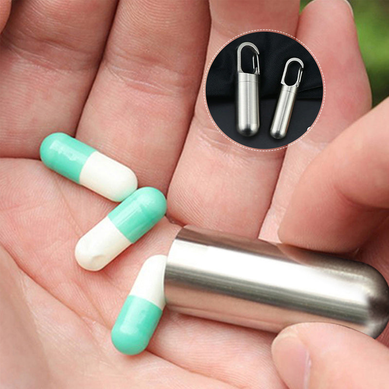 BowLift | Portable Medication Box made of Stainless Steel