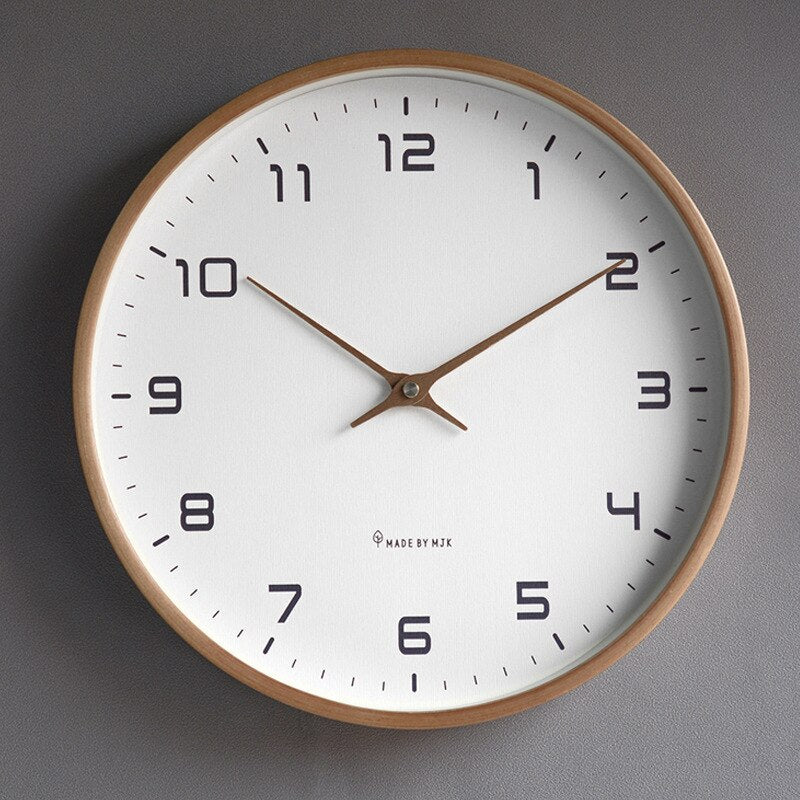 BowLift | Scandinavian Wooden Wall Clock - Timeless Luxury & Design