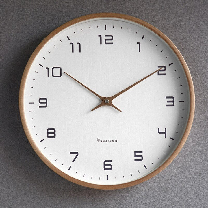 BowLift | Scandinavian Wooden Wall Clock - Timeless Luxury & Design