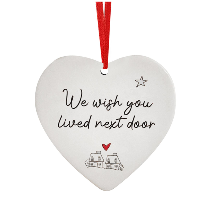BowLift | Christmas Heart Hanging Ornament