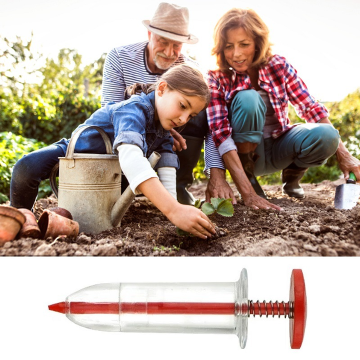BowLift | Needle Seed Spreader for Garden – Precise Plant Seed Dispenser for Even Seeding
