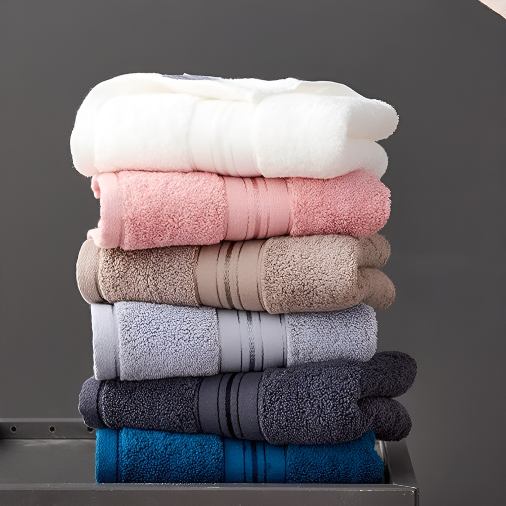BowLift | LuxeCloud Egyptian Cotton Towel Set for Soft Comfort