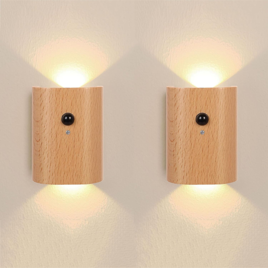 BowLift | Rechargeable LED Wall Light with Motion Sensor – Warm White