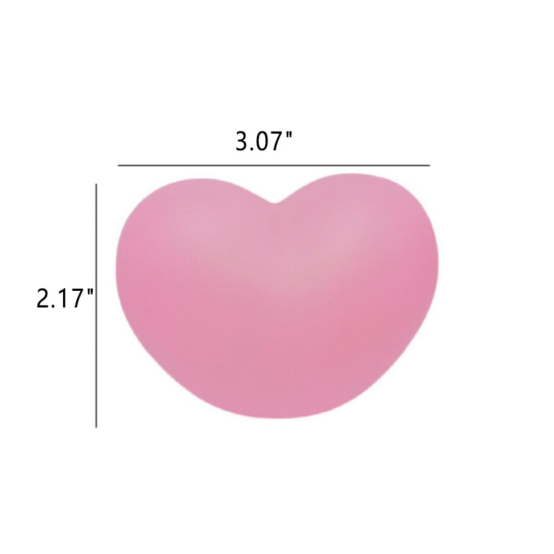 BowLift | LuvSphere Silicone LED Night Light | Heart-Shaped Design | Table Lamp | Warm Mood Light | Decorative