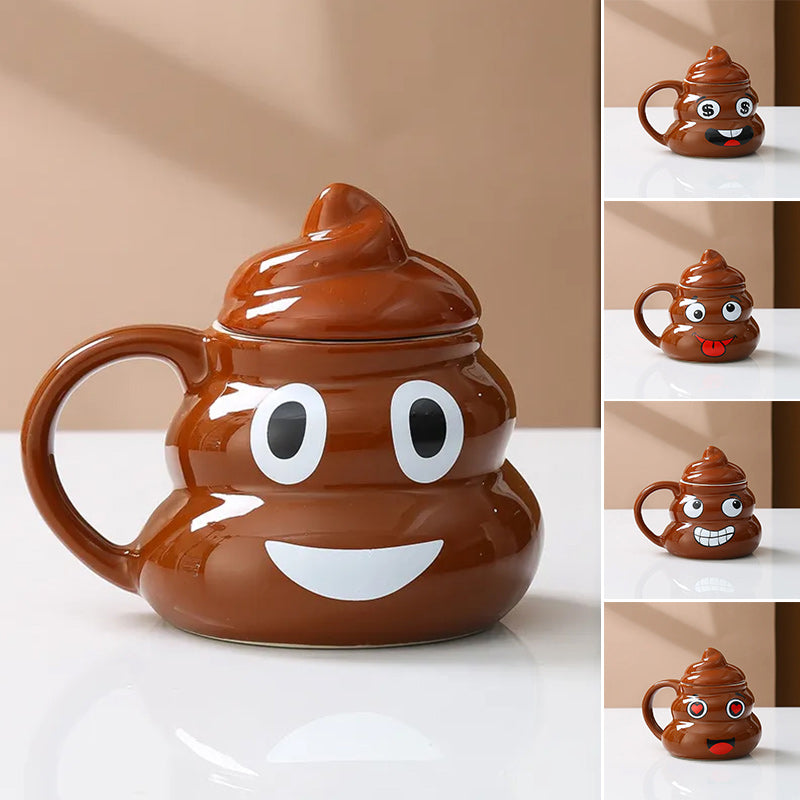 BowLift | Naughty Prank Poop Ceramics Mug