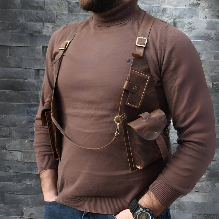 BowLift | Medieval Steampunk Retro Shoulder Bag with Shoulder Strap