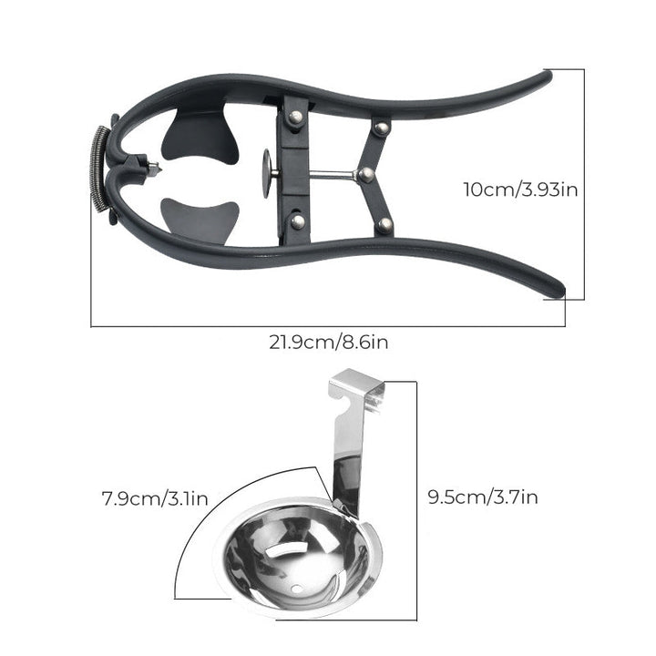 Multifunctional 2-in-1 Egg Opener - Incredibly great egg pricking tool | Bowlift