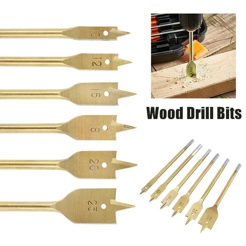 BowLift | Titan-coated flat drill set