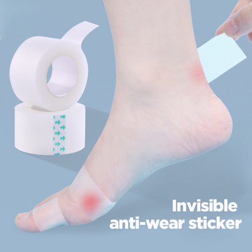 BowLift | Invisible breathable protective heel pads, 1 roll, 5M