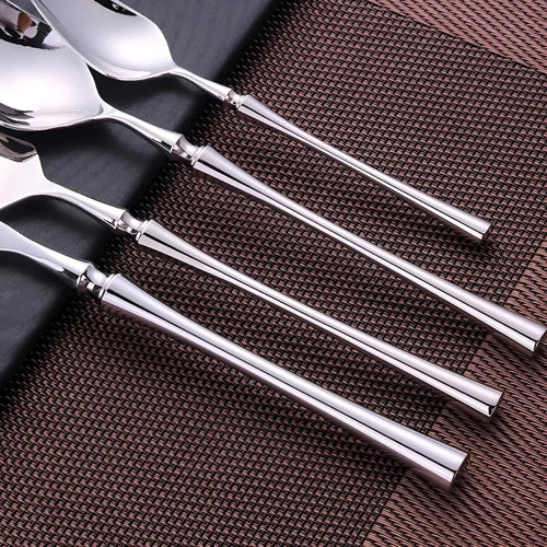 Cutlery set made of stainless steel – DuraBowlifte and Elegant | Perfect for everyday & guests | Bowlift