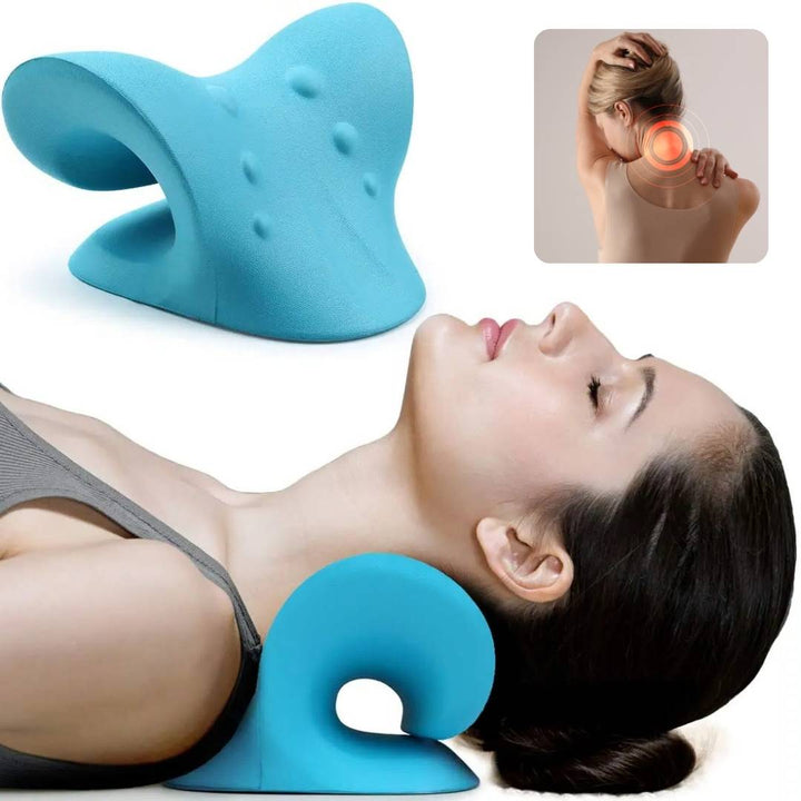 NeckAlign Chiropractic Neck Pillow | Stretcher for Neck - Pain Relief - Improved Posture - Better Sleep Bowlift
