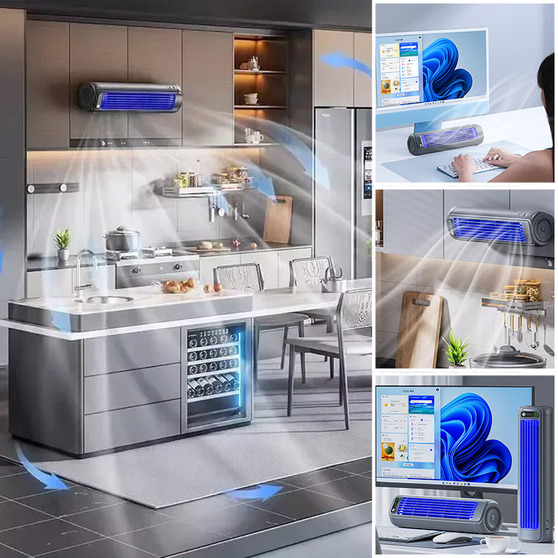 Wireless Rechargeable Air Conditioner | Bowlift