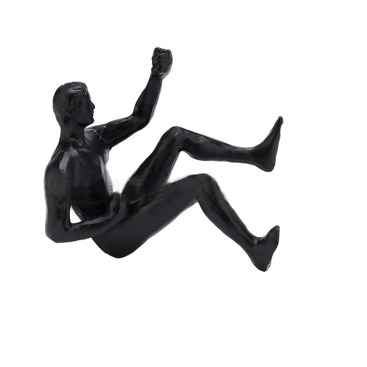 BowLift | Climbing wall hanging statues