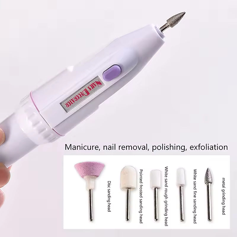 NailPro Electric Nail File Set 2-Pack | Bowlift