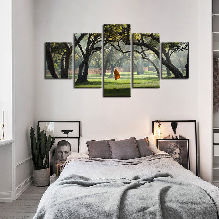 Walk The Earth 5 Piece - Canvas Wall Art Painting | Bowlift