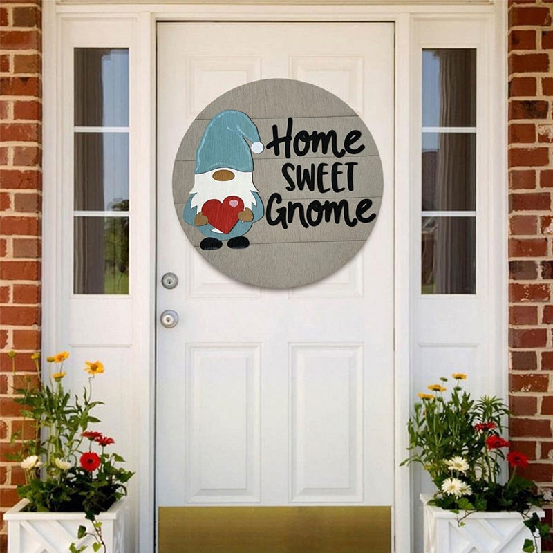 BowLift | Cute Gnome Door Hanger DIY Interchangeable Welcome Door Decoration