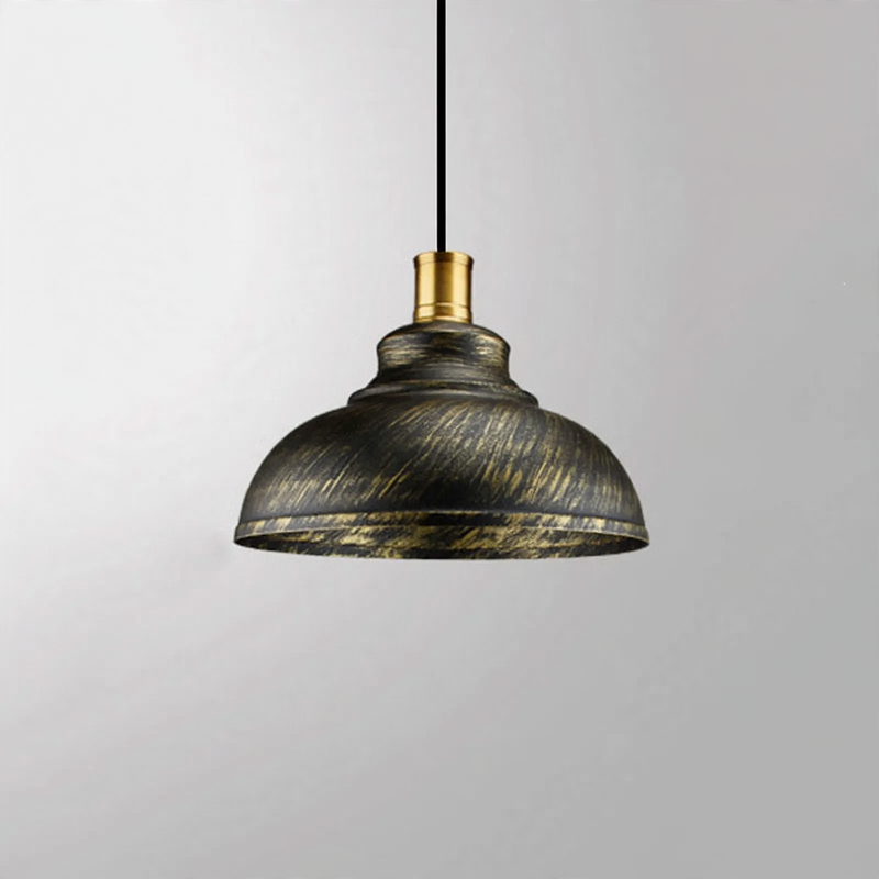 Vintage pendant light, industrial style, adjustable