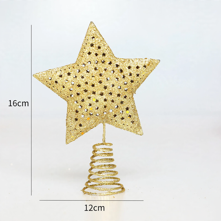 Christmas tree topper made of iron