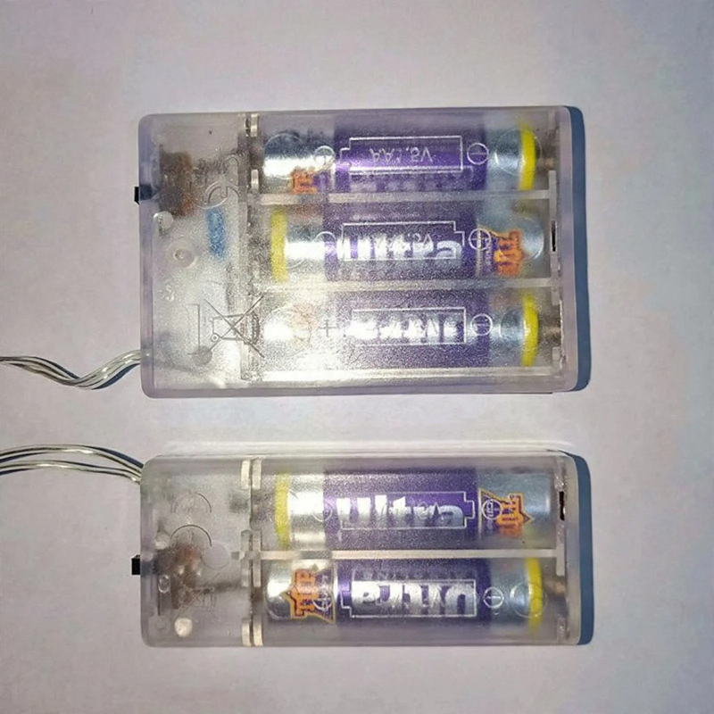 LED Copper Wire String Lights with Battery Box
