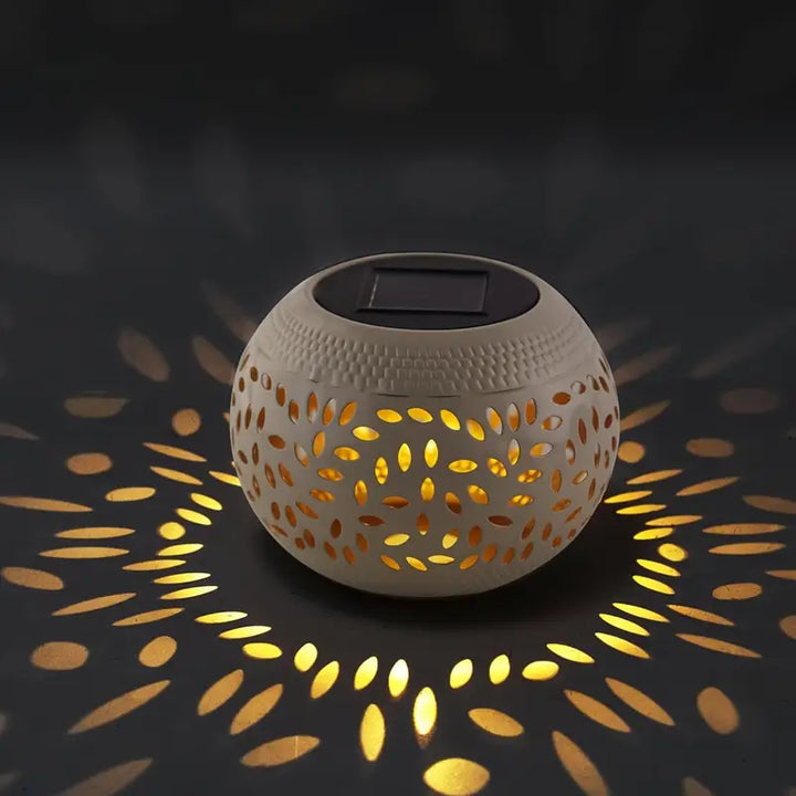 BowLift | Polka Dot Solar Garden Lighting – Decorative Lamp for Outdoor and Terrace
