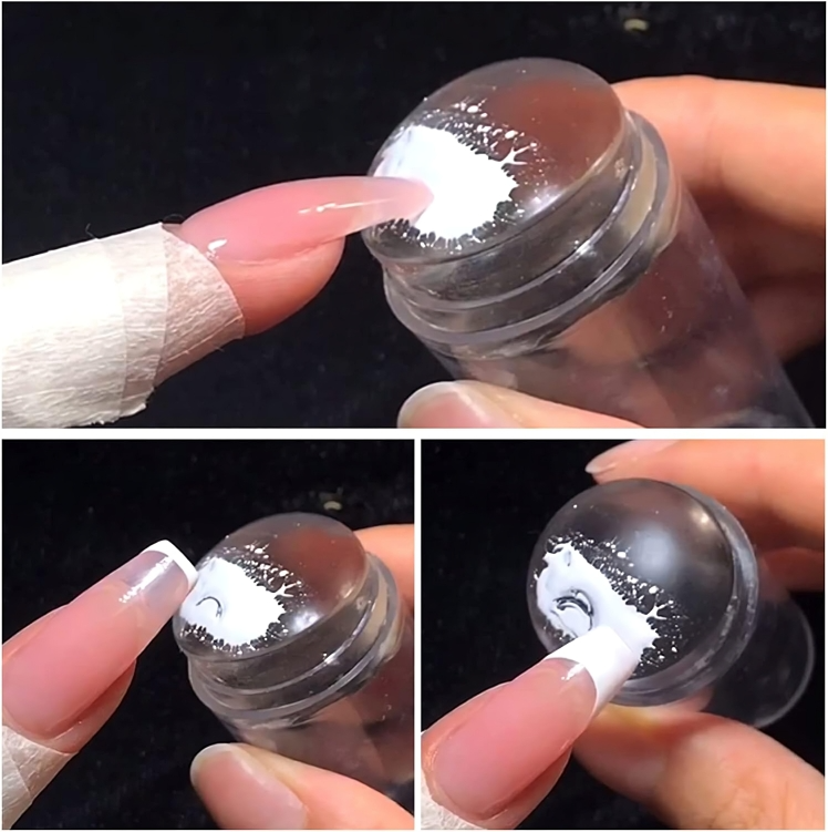 Sculptella French Manicure Stamper — Masterfully perfect French Tips that you will want to show off with pride | Bowlift