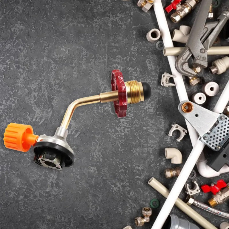 Hose-Free Gas Refill Adapter Bowlift
