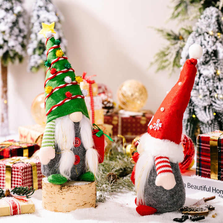 Christmas Elf with Gift, 30 cm