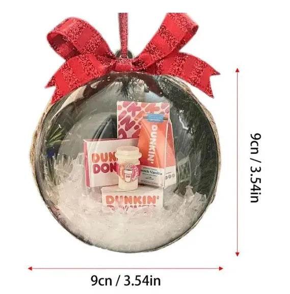 BowLift | Christmas Tree Decoration Transparent Ball Hanging Decoration Scene Layout Hanging Decoration