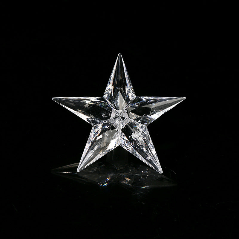 Transparent LED Star Decoration