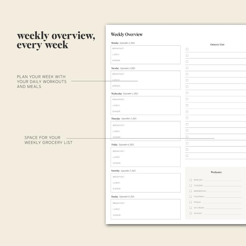 BowLift | 24-25 Daily Planner