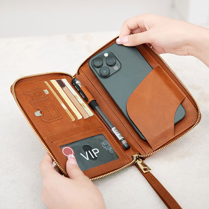 BowLift | Multi-Functional RFID Passport Wallet