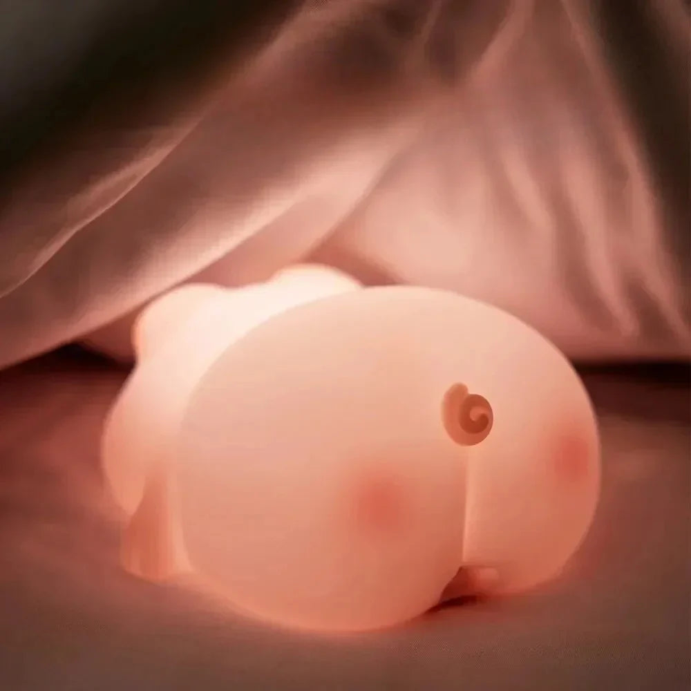 BowLift | Plush Night Light for Children | Soft LED Light with Timer and Animal Design