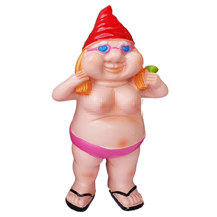 BowLift | Cheeky Garden Gnome Funny Statue