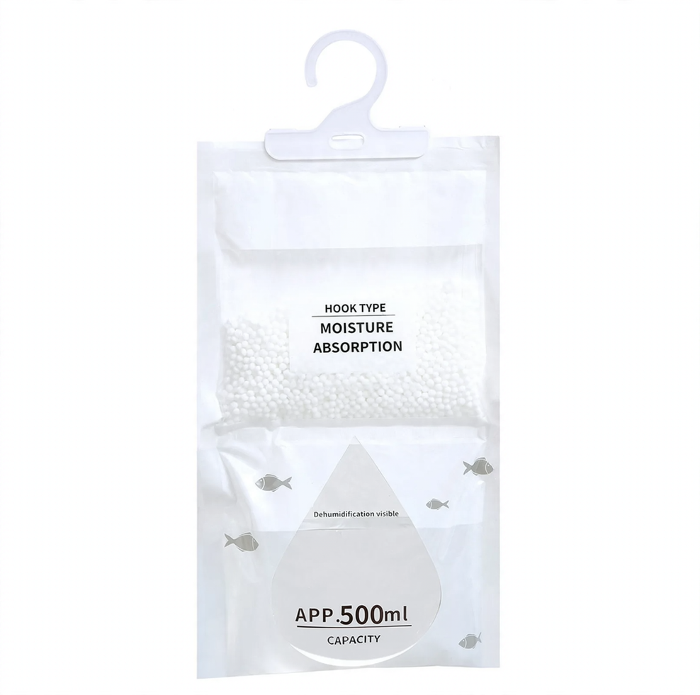 Hanging Dehumidifier Bags for Cabinets