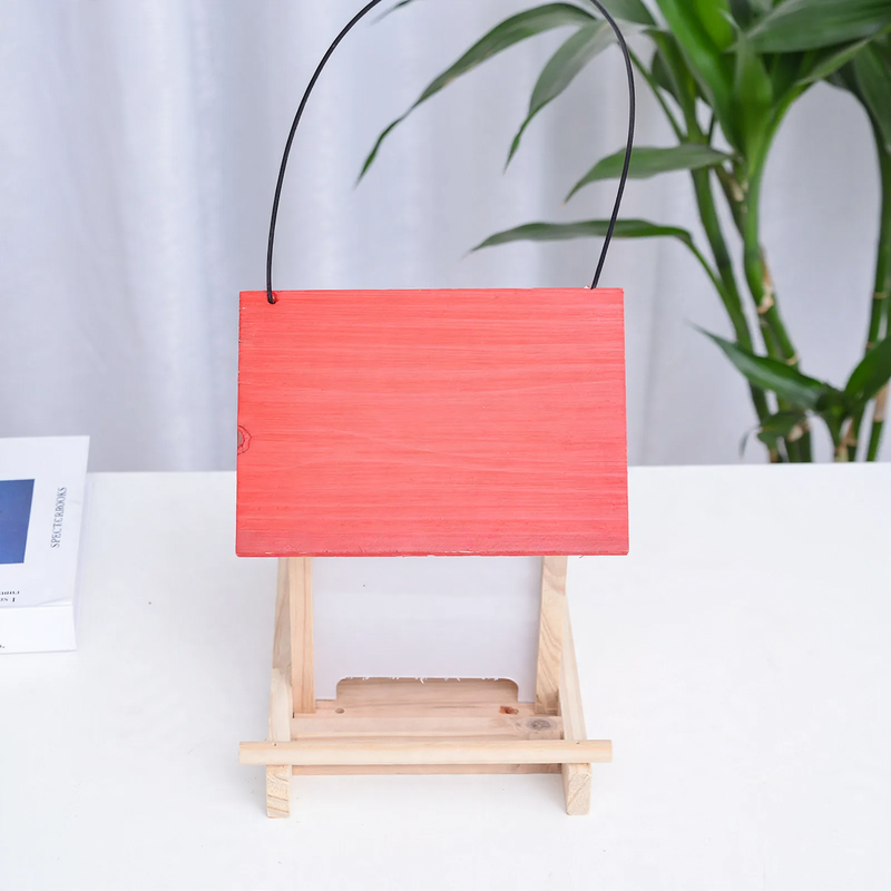 Hanging Bird Feeder Station made of Wood