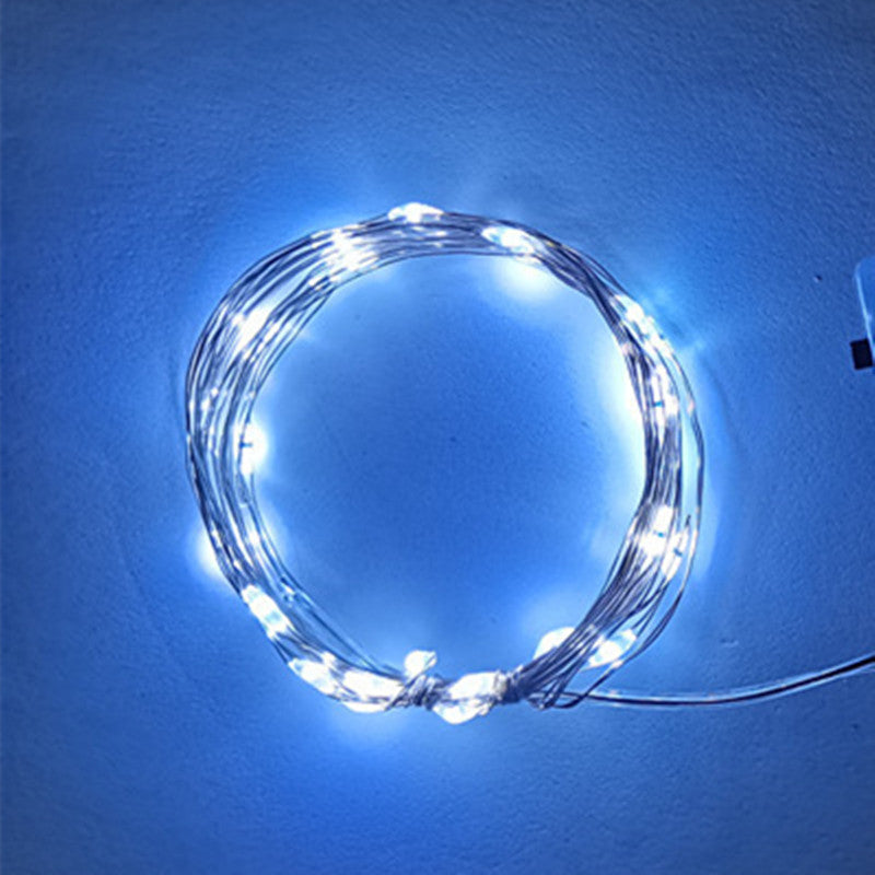LED string lights with battery box