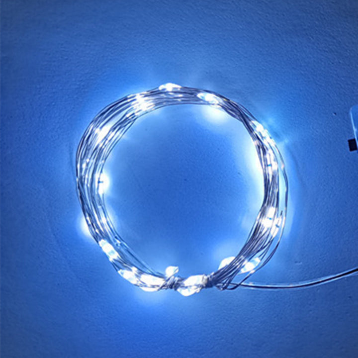 LED string lights with battery box
