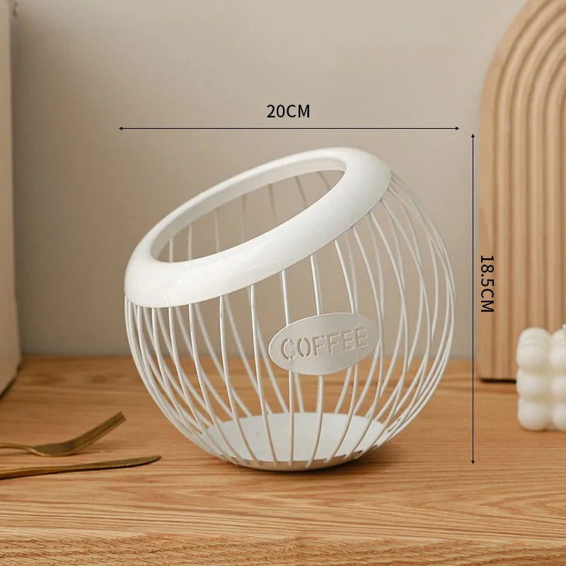 BowLift | Elegant Metal Snack Storage Basket