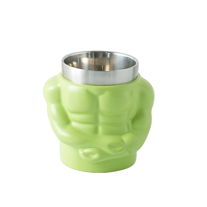 Stainless steel cup with lid, unbreakable