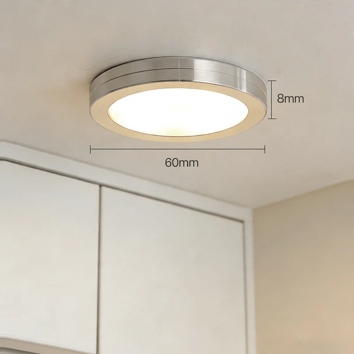 Ultra-flat LED light, 60×8 mm