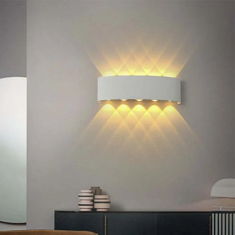 BowLift | Wall Light Modern White LED Waterproof Lamp